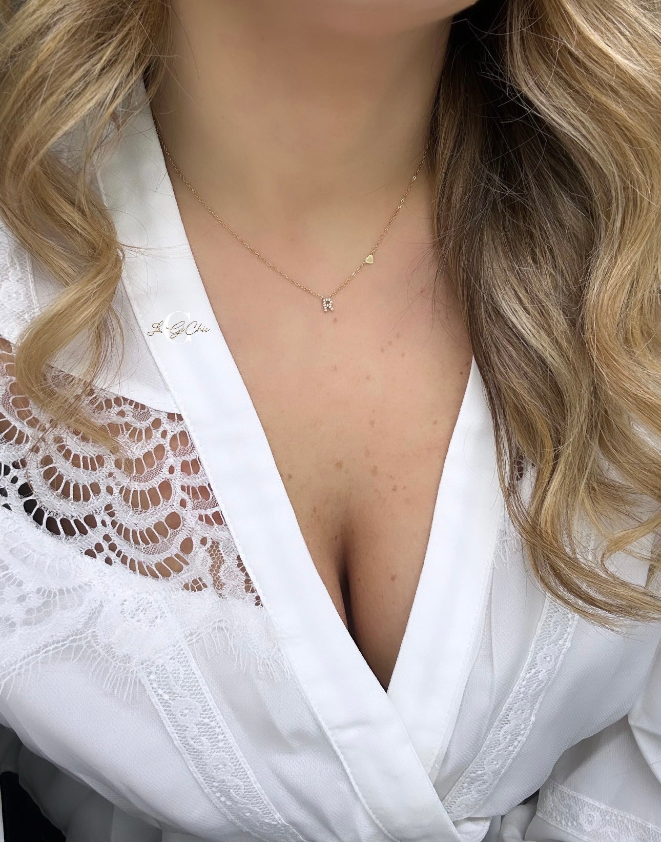 Collana “Mini lettera e cuore”