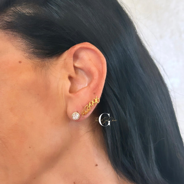 Monorecchino in ARGENTO 925