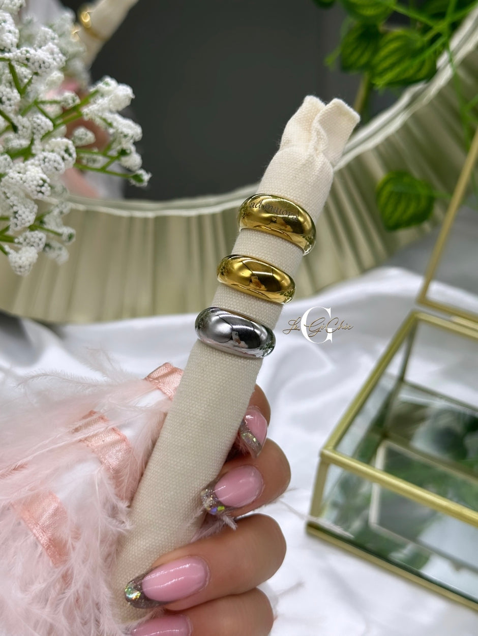 Anello “Fedone OVAL” bombato