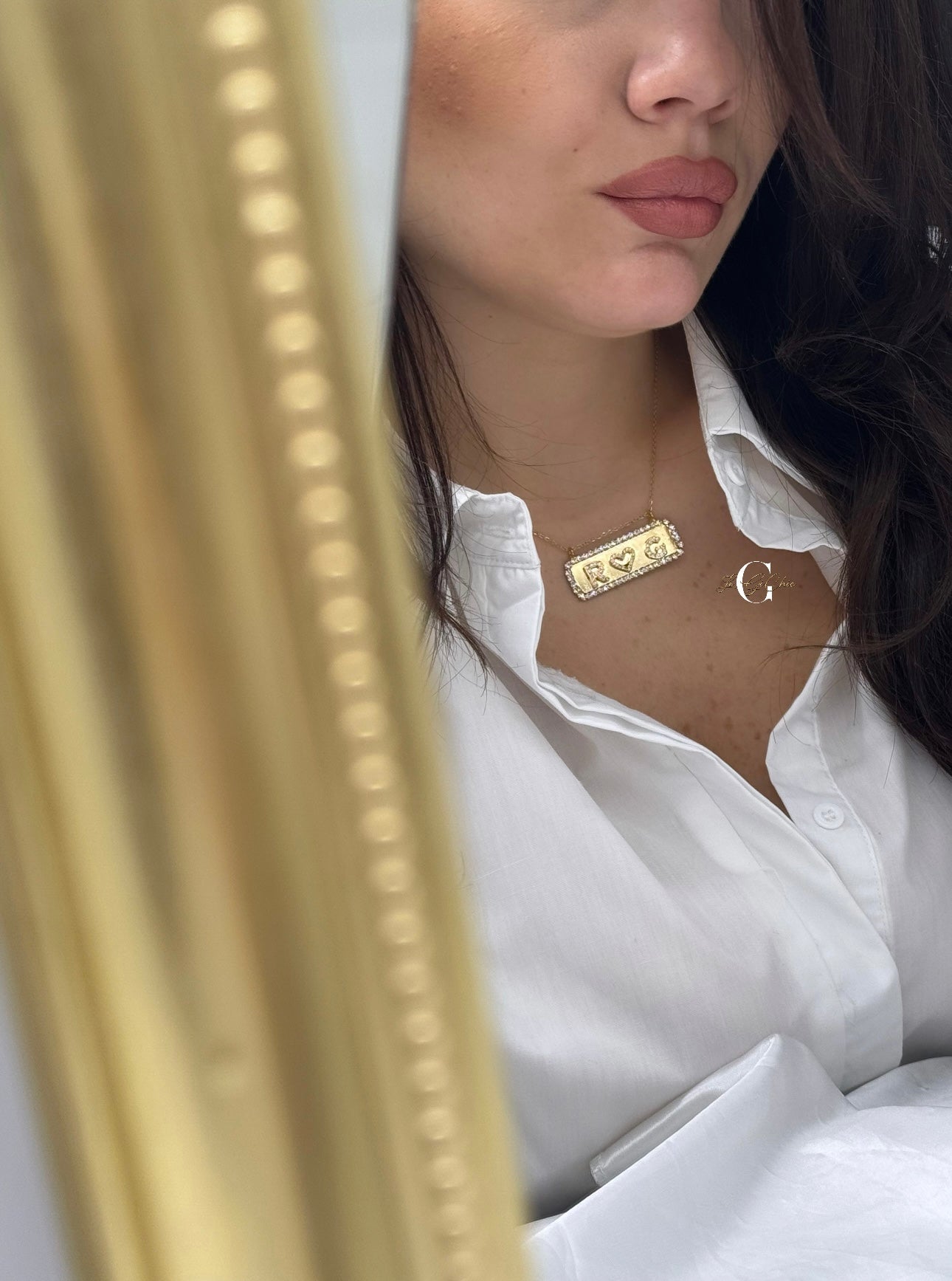 Collana “Targhetta Luxury”