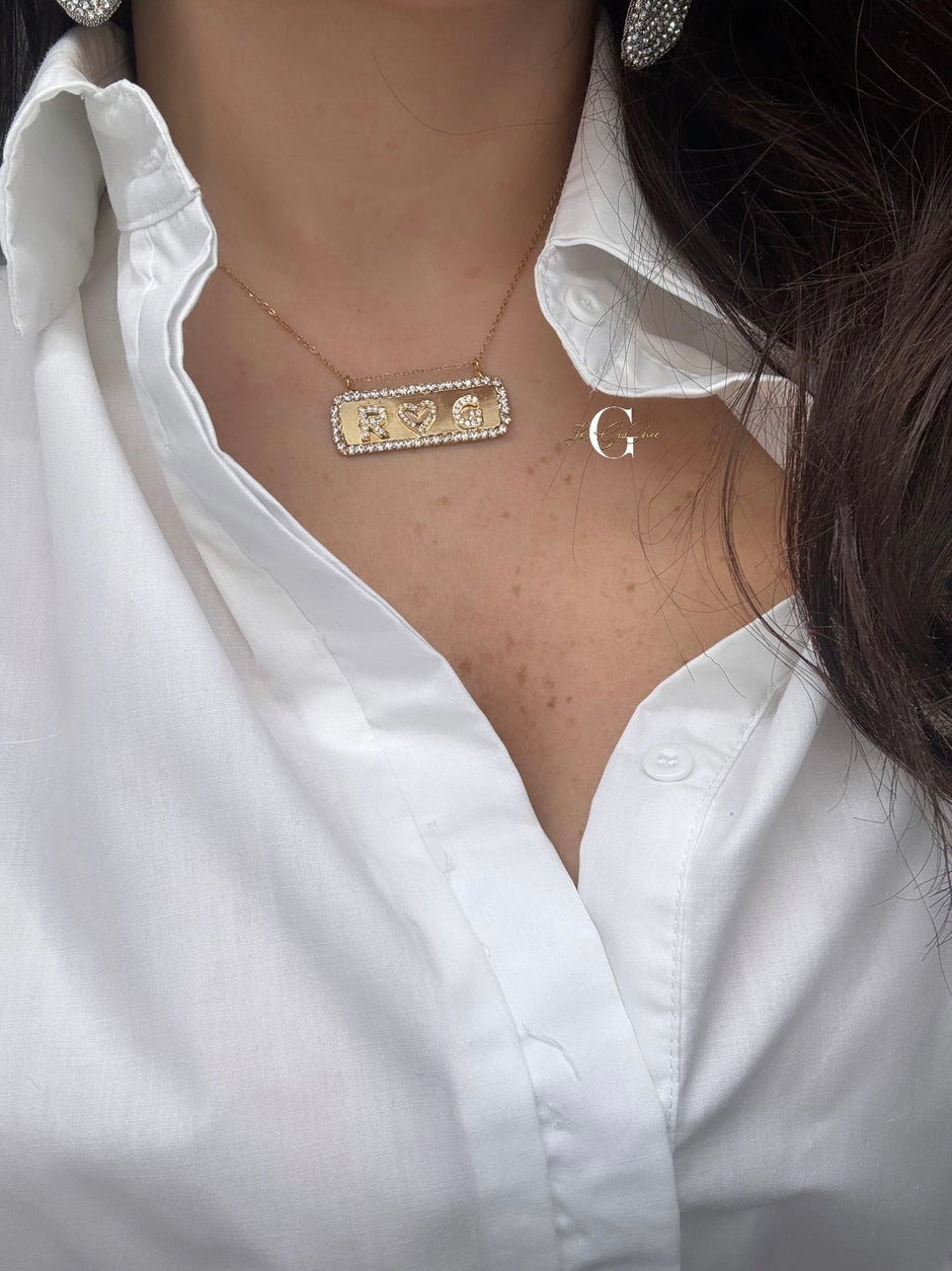 Collana “Targhetta Luxury”