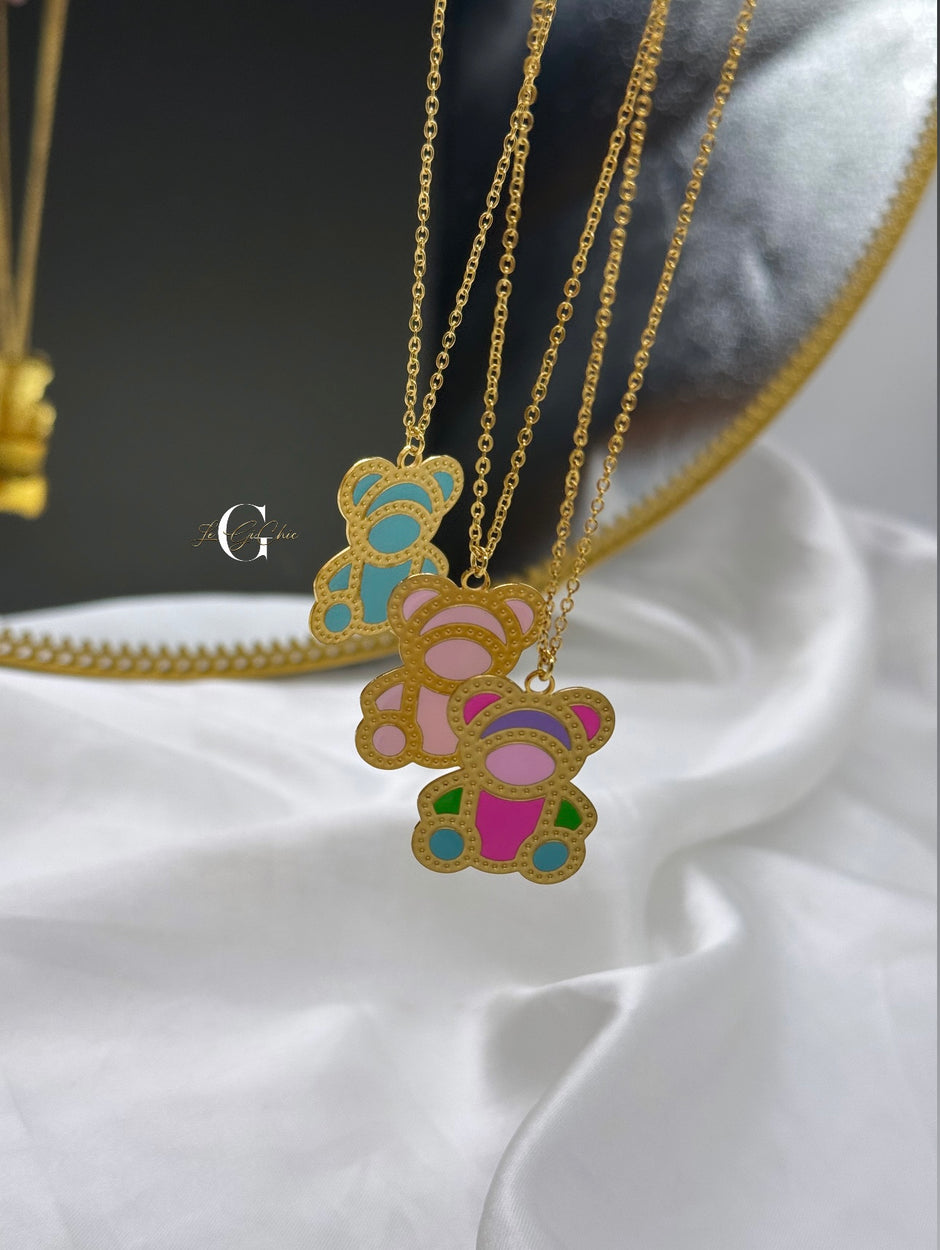 Collana “Orsetto colorato”