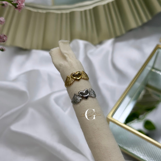 Anello “Cuore con ali”