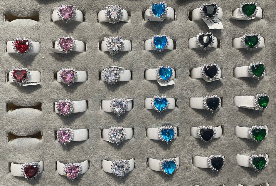 Anello in “Ceramica con cuore”