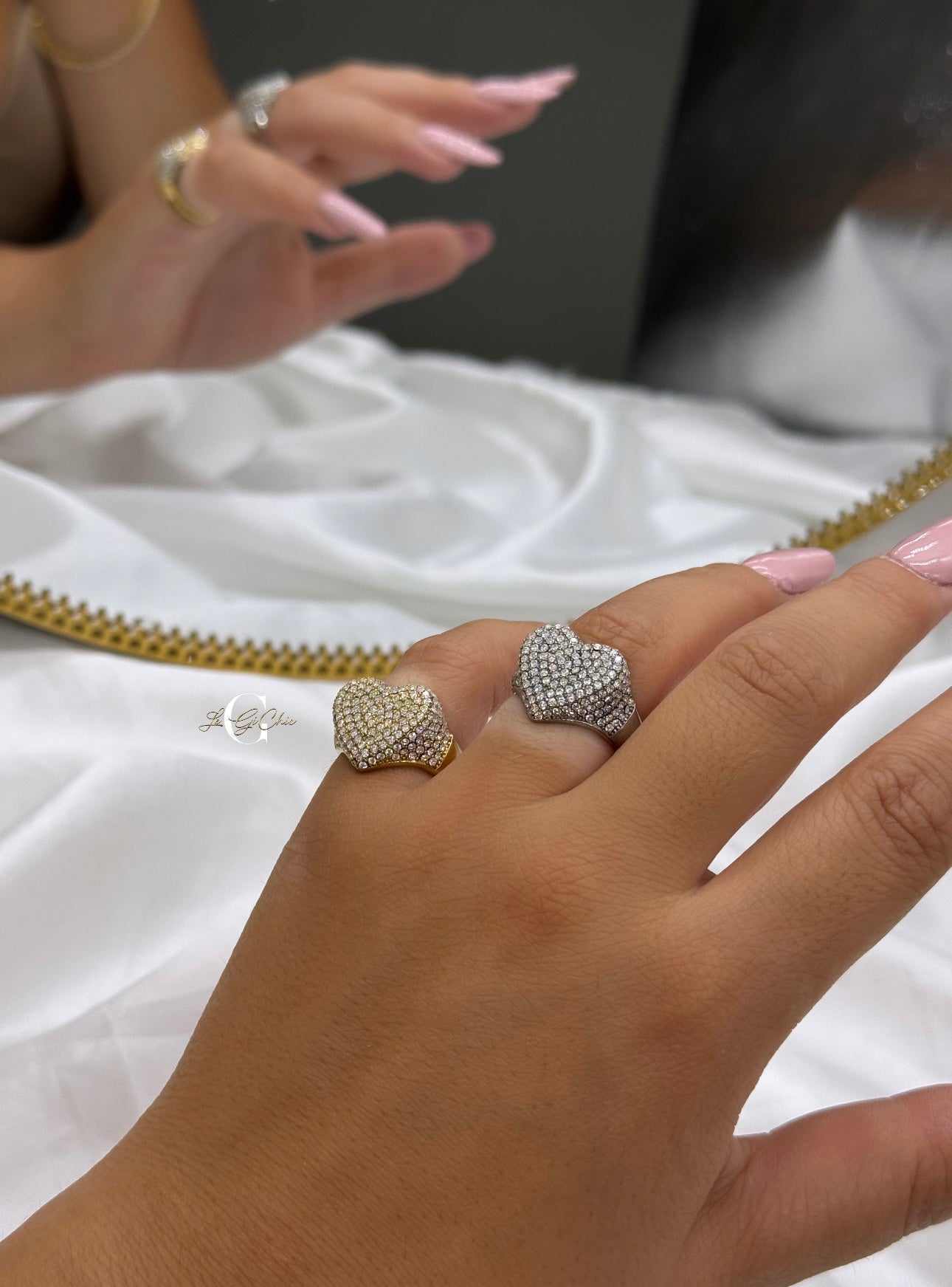 Chevalier “Cuore” con zirconi